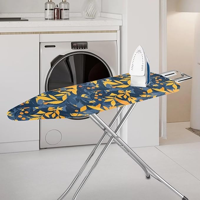 Forest Leaves Ironing Board Cover, Modern Plant Leaf Grade Standard Size