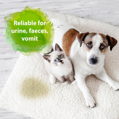 Bactador Odour and Stain Remover Spray 750ml - Biological enzyme cleaner as a ready-to-use solution against sweat, cat urine, dog urine, animal odors - For household, car & animal environment