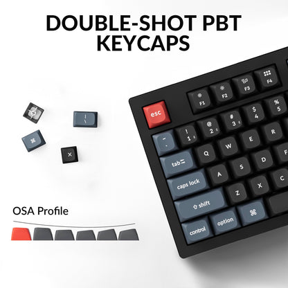 Keychron K10 Pro Wireless Custom Mechanical Keyboard, QMK/VIA Programmable Bluetooth/Wired White Backlight, Hot-swappable Keychron K Pro Brown Switch - For Mac Windows Linux