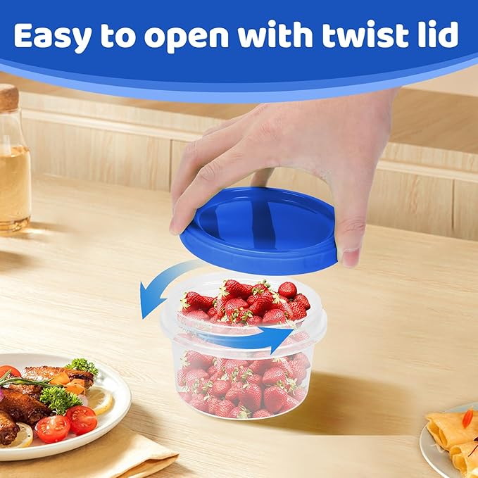 Freezer Storage Containers, Ultra Thick Freezer Containers