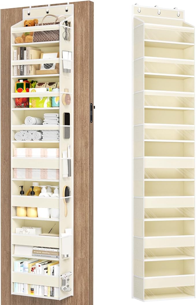 Over The Door Organizer, 8 Shelf Door Hanging Organizers