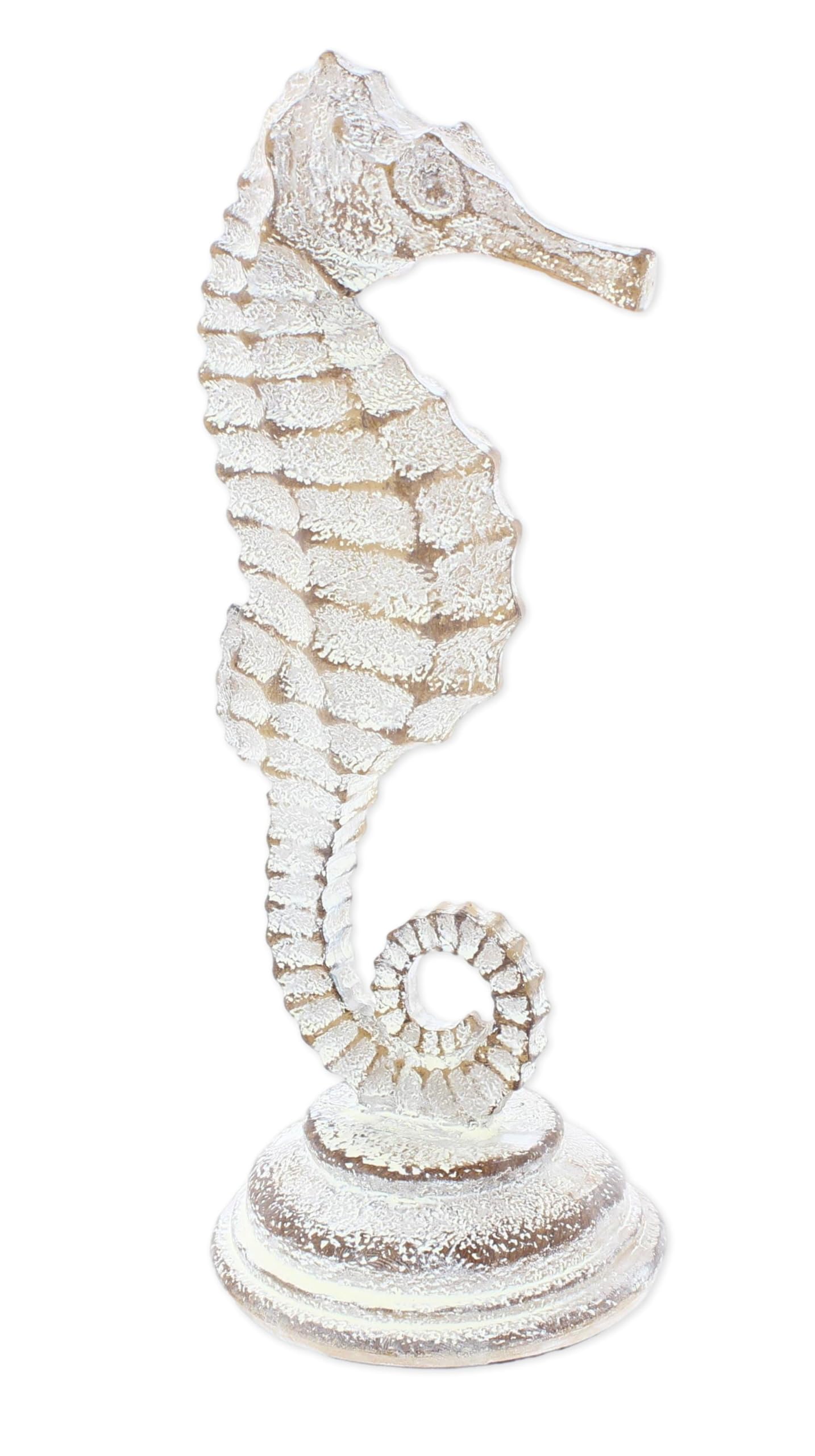 The Bridge Collection Decorative Seahorse Figurine Ocean Animal Statue
