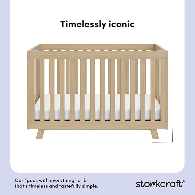 Storkcraft Beckett 3-in-1 Convertible Crib – GREENGUARD Gold Certified