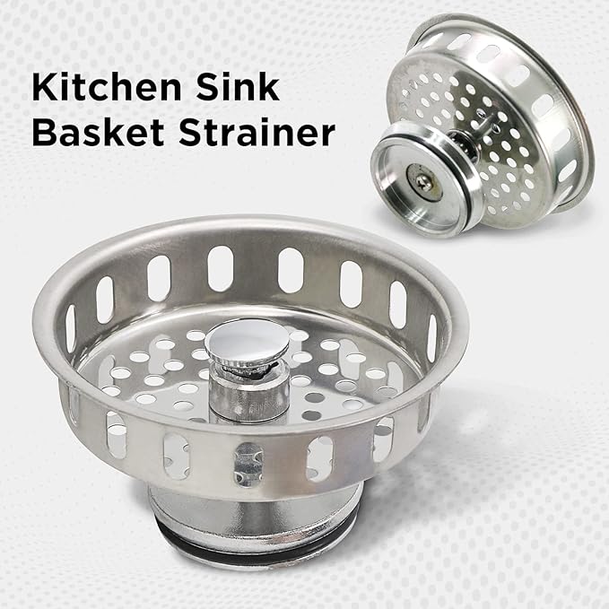 Highcraft 97343 Kitchen Sink Basket Strainer Replacement