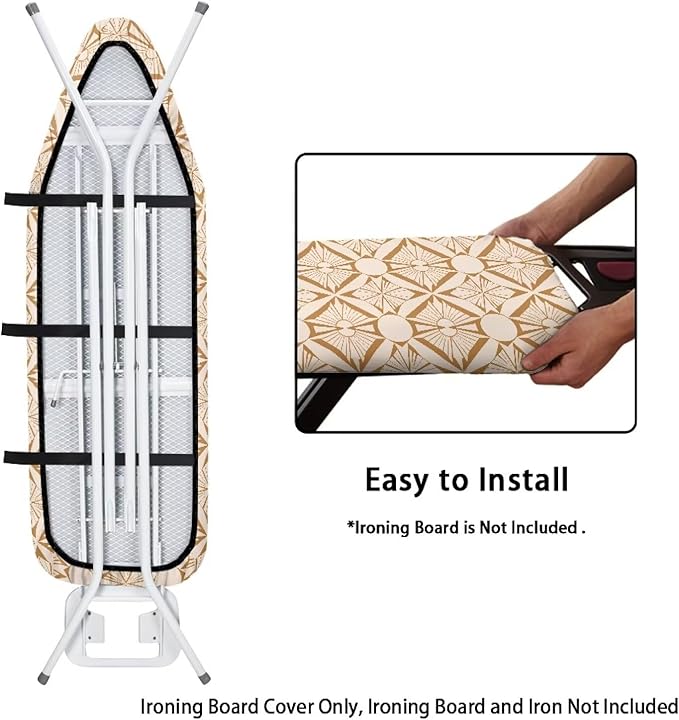 Geometric Pattern0 Ironing Board Cover