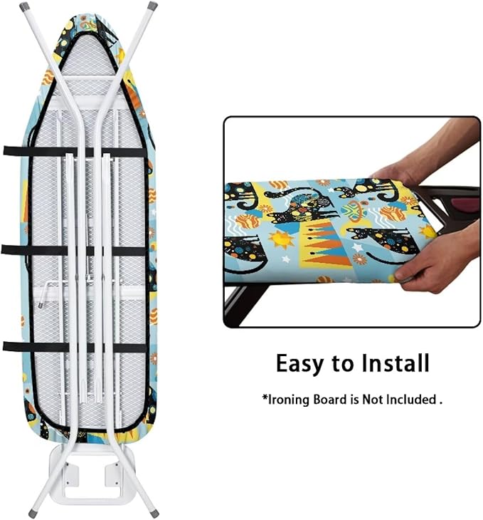 Black Cat Ironing Board Covers