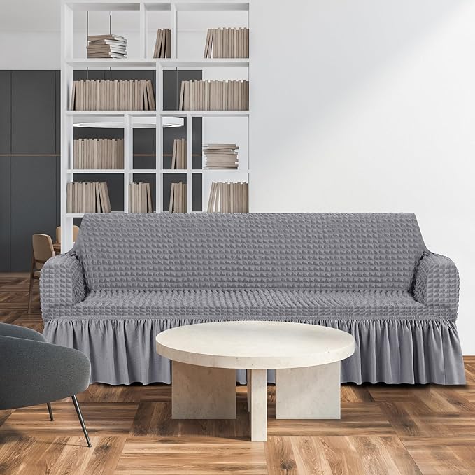 Fanfanwin 3 Pcs Sofa Slipcover Set