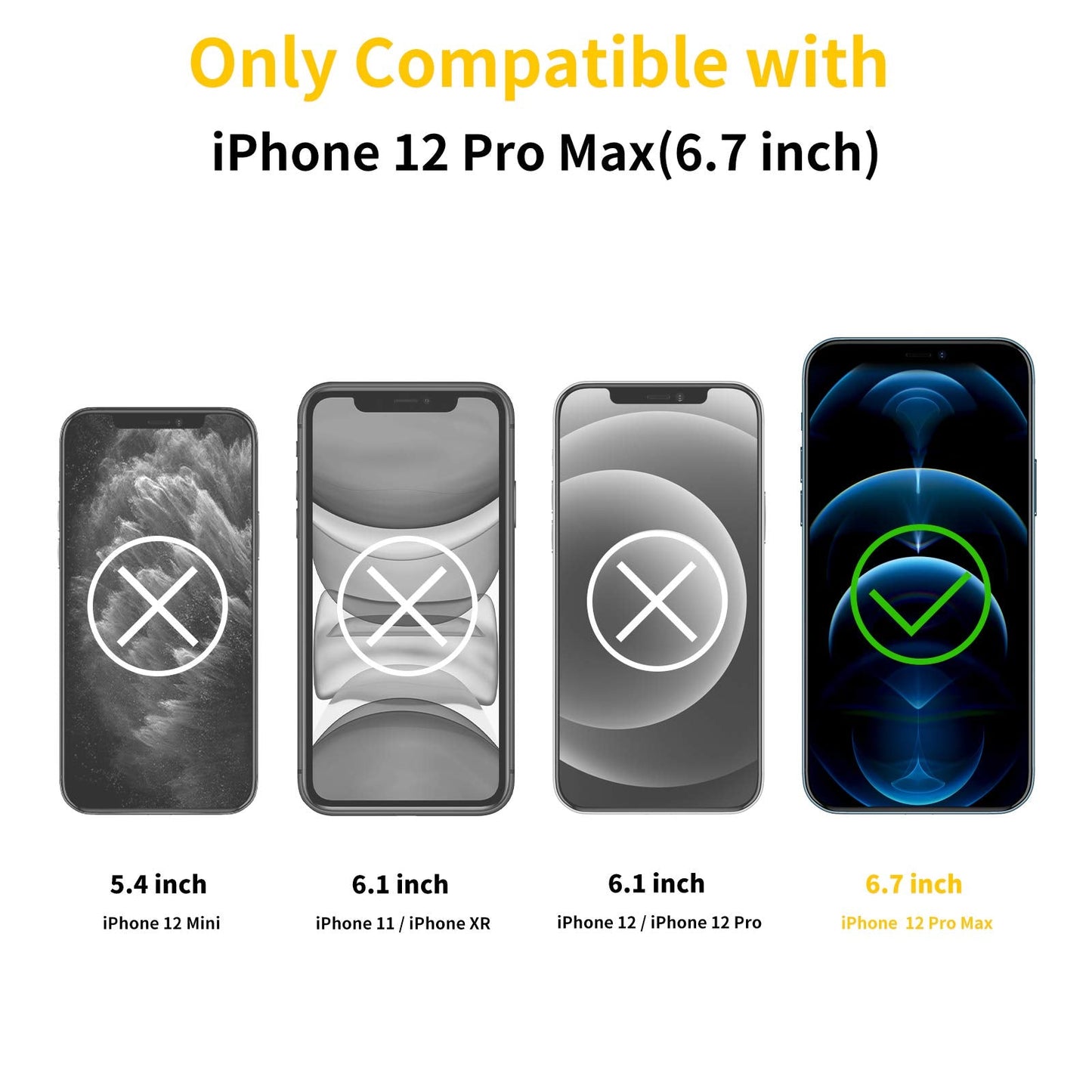 UNBREAKcable Shatterproof Tempered Glass Screen Protector for iPhone SE 2022/SE 2020, iPhone 8/7 [3-Pack] [99.99% HD Clear] [Easy Installation Frame] [9H Hardness][Bubble Free] for Apple 4.7''