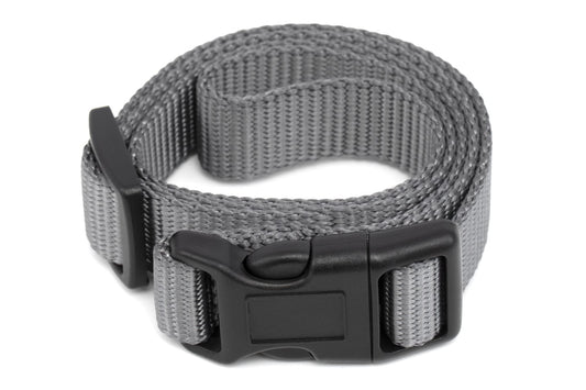 PetSafe 3/4 Replacement Collar Strap with no Holes, for PetSafe Bark, Wireless Fence, In-Ground Fence and Pawz Away Collars, Grey