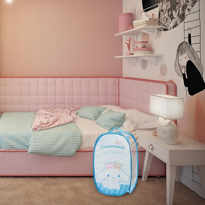 Cute Mesh Popup Laundry Hamper