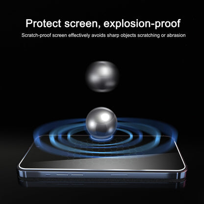 Ailun Screen Protector for iPhone 16 / iPhone 15 / iPhone 15 Pro [6.1 Inch] Display 3 Pack Tempered Glass, Dynamic Island Compatible, Case Friendly [Not for iPhone 16 Pro 6.3 Inch].
