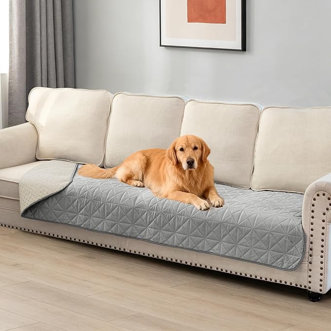 Ameritex Sofa Cover Waterproof for Seats Couch Cover for Dogs Pet Couch Cover