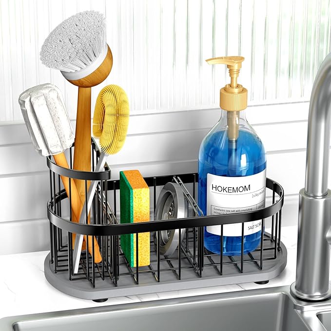 Kitchen Sink Caddy Organizer, Sponge Holder