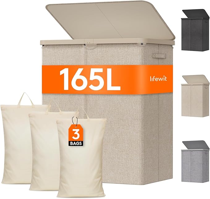 Lifewit 165L Large Laundry Basket