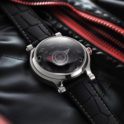 BERNY Mechanical Watch for Men Automatic Movement Miyota 8215 Multifunction Calendar Luminous Hands Exhibition Back Cover 5ATM Waterproof