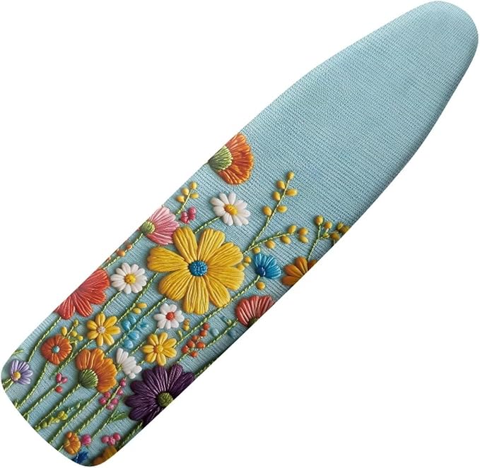 Sprowallow Colorful Daisy Ironing Board Cover Heavy Duty Iron Pad Covers Stain