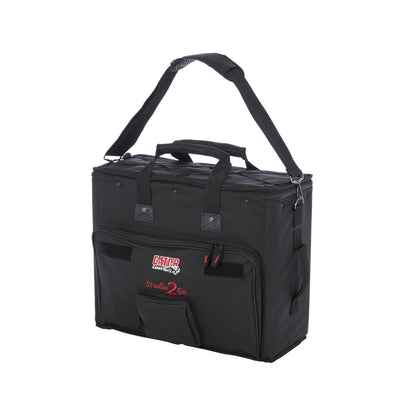 Gator Cases Lightweight Laptop and (2U) Rack Space Carry Bag, (GSR-2U)