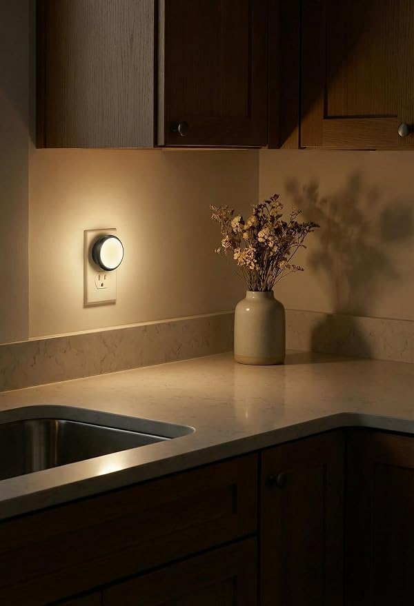 Night Light, Night Lights Plug into Wall, 2 Pack, Plug in Night Light, LED Night Light for Kids, Auto-On/Off for Adults Bathroom, Hallway, Dusk to Dawn Sensor 3000K Soft White, Non-Dimmable