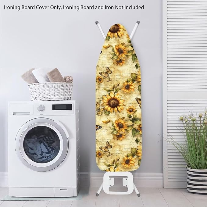 Sunflowers Ironing Board Cover Pad Covers