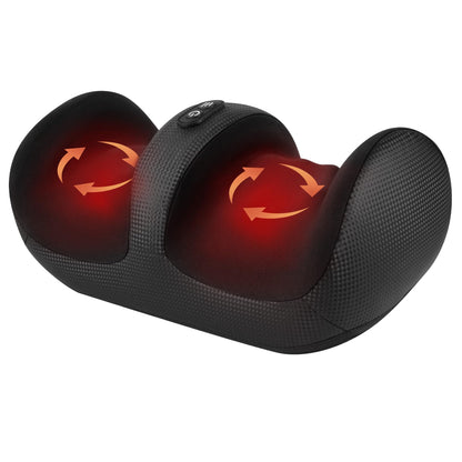 Nekteck Foot Massager with Heat & Foot Roller, Shiatsu Calf Leg Massager for Circulation and Neuropathy Pain Relief for Feet Care Home Office Gadgets Relaxing Massage Tools Gifts for Women Men Mom Dad