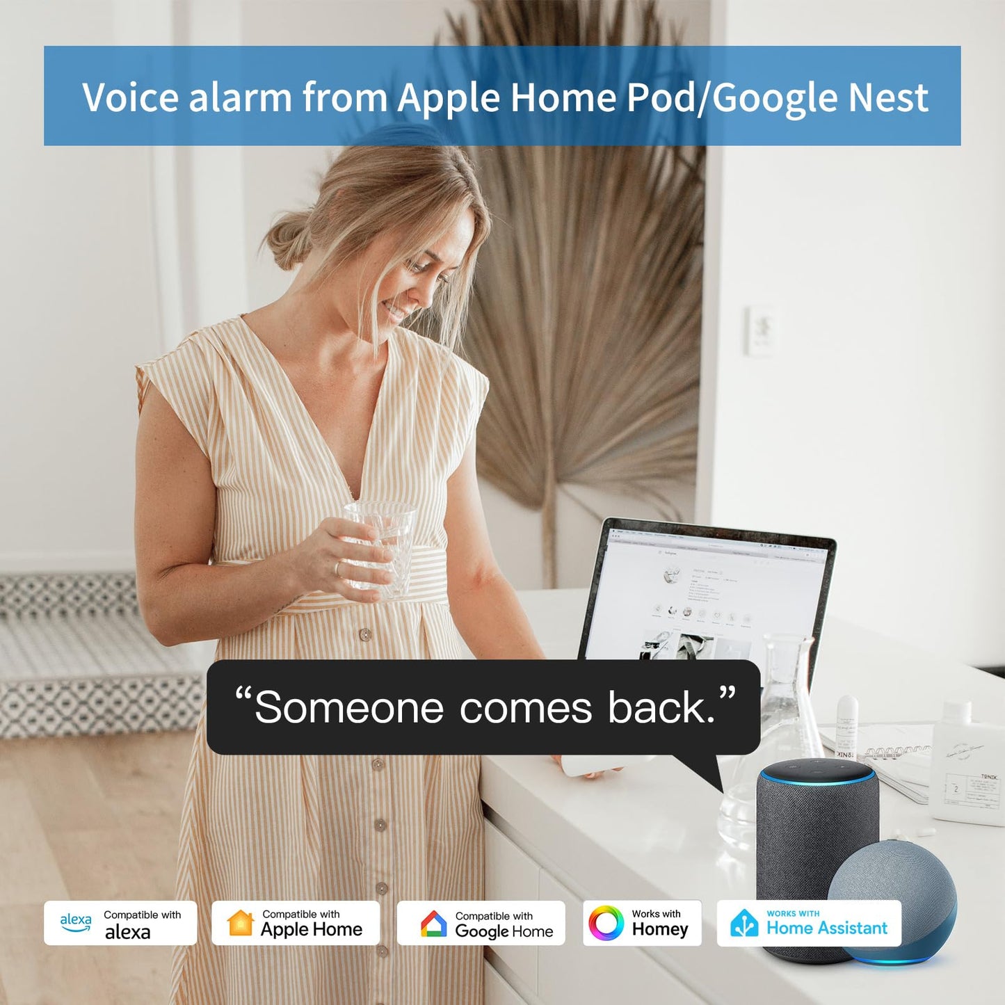 THIRDREALITY Zigbee Motion Sensor, Pet Friendly, Compatible with Home Assistant, SmartThings, Aeotec, Homey, Hubitat or Echo Devices with Built-in Zigbee Hub