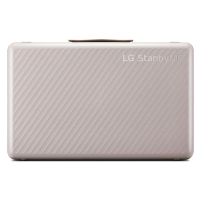 LG 27-Inch Class StanbyMe 1080p-Portable Touch-Screen-Monitor 27ART10AKPL, Built-in Battery, Full Swivel Rotation, 60Hz Refresh Rate, Calming Beige