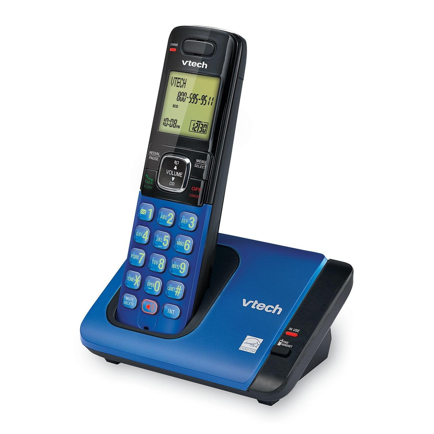 VTech CS6719-2 2-Handset Cordless Phone with Caller ID/Call Waiting, Handset Intercom & Backlit Display/Keypad, Silver