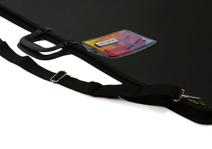 ARTISTIK - A1 Art Portfolio Case with Shoulder Strap - Weather-Resistant Art Bag, Lightweight, Durable Artwork Storage, Zipper Enclosure, Internal Pocket Organizer
