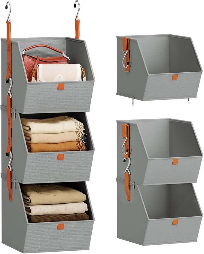 Collapsible Hanging Closet Organizer