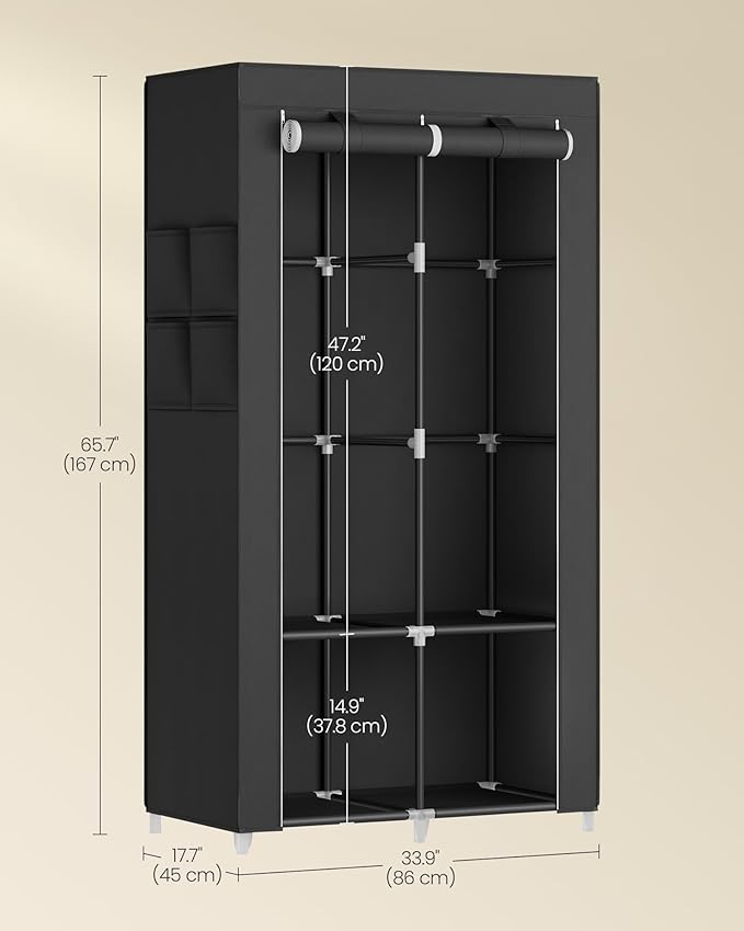 SONGMICS Portable Closet, Wardrobe Closet Organizer