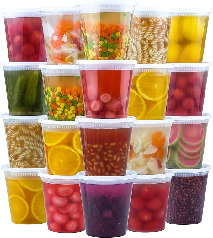 50 Set 32 oz Deli Containers