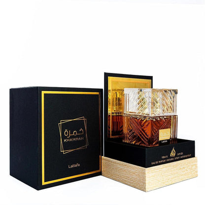 Khamrah by Lattafa for Men - 3.4 oz EDP Spray