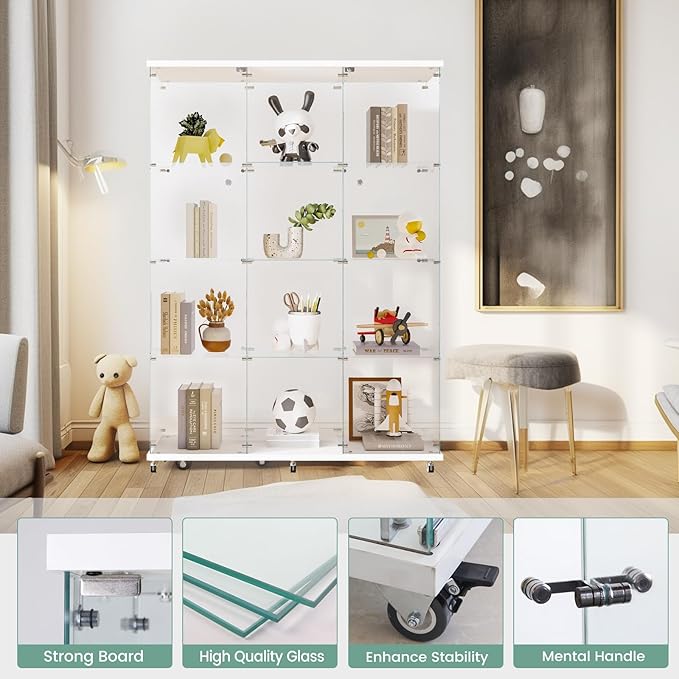 Beauty4U Glass Display Cabinet
