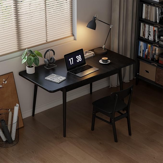 Muwuele Solid Wood Extendable Dining Table
