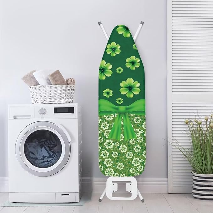 Green Leaf Ironing Board Cover