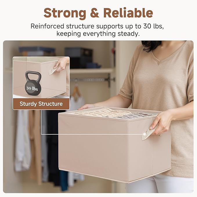 StorageWorks Storage Baskets for Shelves, Closet Organization and Storage Bins