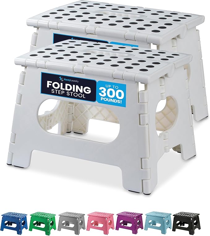Handy Laundry Folding Lightweight Step Stool
