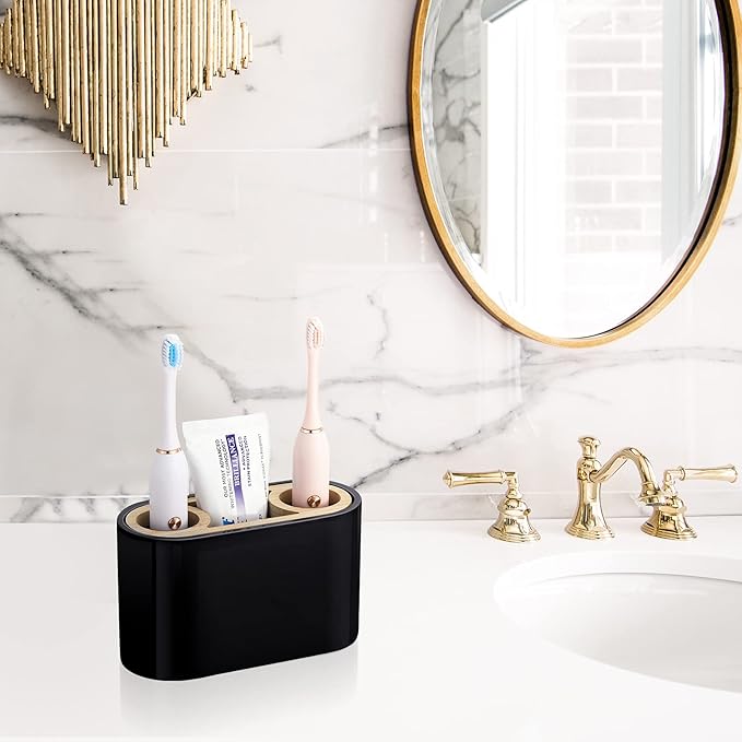 Shinowa Toothbrush Holder, Premium Toothbrush Organizer, Bathroom Storage