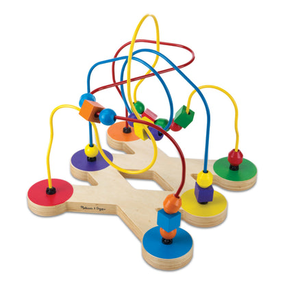 Melissa & Doug Classic Bead Maze (Wooden Educational Toy)