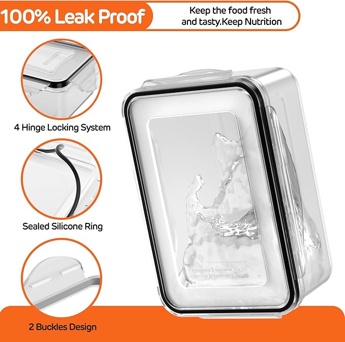 52 PCS Food Storage Container