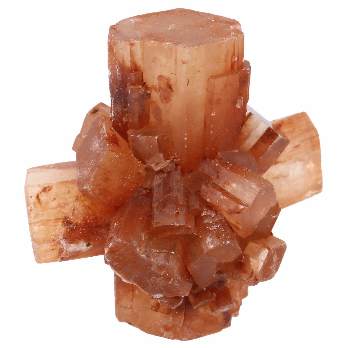 Rockcloud Natural Aragonite Calcite Cluster Healing Crystal Quartz Irregular Home Decoration Specimen Figurine