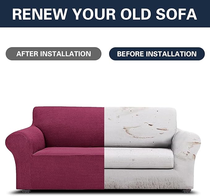 Cupuamon 2026 New Stretch Oversized Sofa Slipcovers Couch Sofa Cover