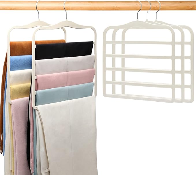 Magic Pants Velvet Hangers for Organization and Storage