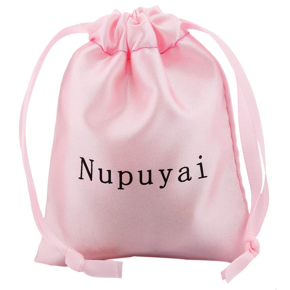 Nupuyai Pack of 8 Love Heart Stone Set for Reiki Chakra Balancing, Healing Pocket Palm Crystal Energy Stones Kit for Valentines Gift, Colorful