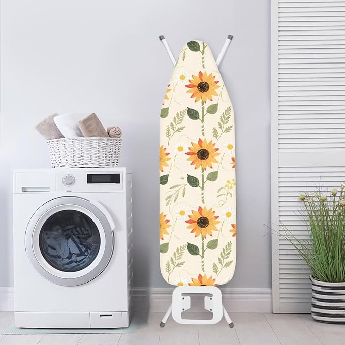 Sunflower Ironing Board Covers Stretchy Iron Board Cover and Pad Replacement
