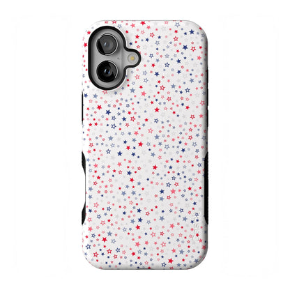 Casely iPhone 16 Plus Case | Blue Stripes | Sunday Best | Compatible with MagSafe | Bold Protective Design
