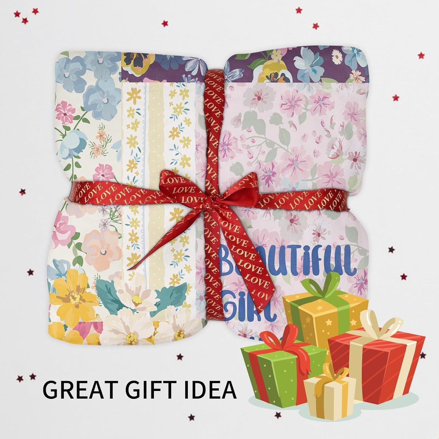 dhakalrlde for Mystical Deer Throw Blanket - Plush, Soft, Comfy, Lightweight, Warm & Fuzzy Flannel, Anti-Pilling for Couch, Bedroom, Travel & Living Room - Unique Gift for Men & Women 50in×60in