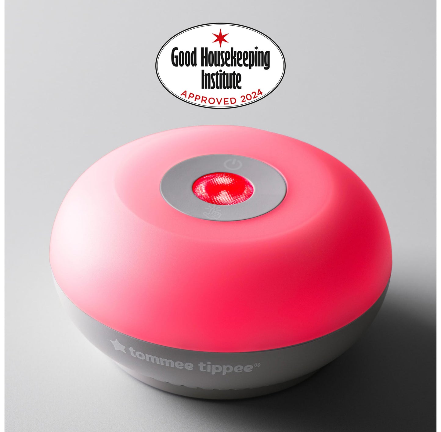 Tommee Tippee Dreammaker Baby Sleep Aid, Developed with Scientists, LED Red Nightlight, Adjustable Brightness and Pulsing Glow, Automatic CrySensor Soothes with Pink Noise
