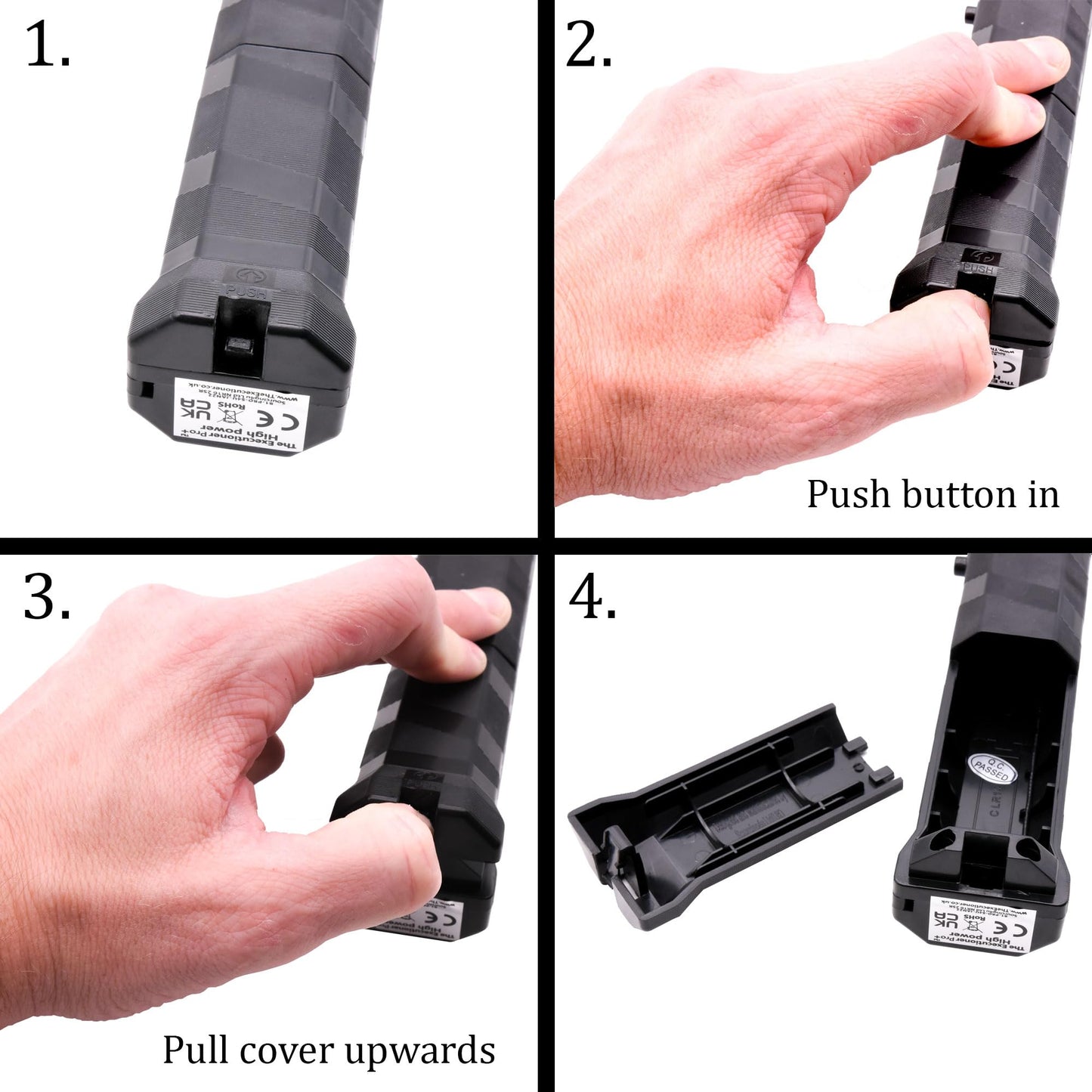 The Executioner Pro Fly Killer Mosquito Swatter Racket Wasp Bug Zapper Indoor Outdoor Over 55cm Long