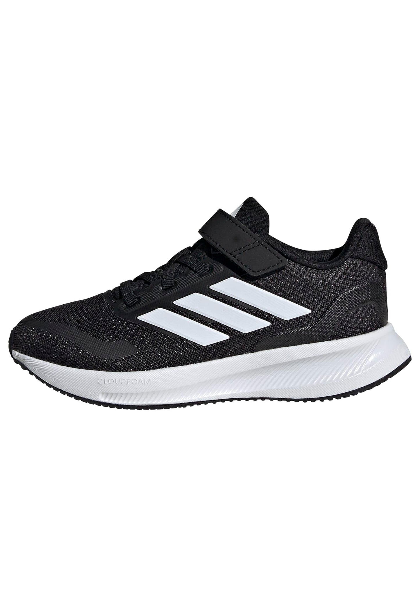 adidas RUNFALCON 5 Shoes Kids Running, Core Black/Cloud White/Cloud White, 12.5 UK